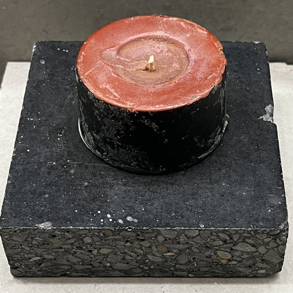 EXTREMELY RARE Vintage Retro LUSH "Lust" Naked Single-Wick Candle